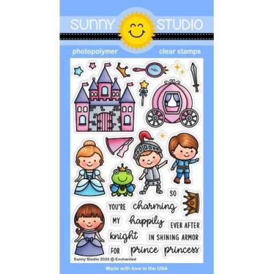 Sunny Studio Clear Stamps - Enchanted Stamps
